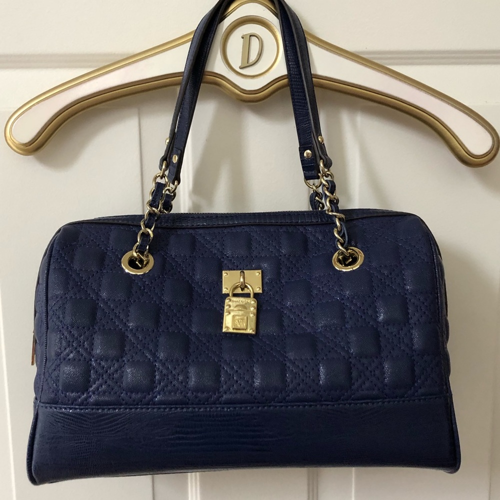 💕Host Pick - Anne Klein Top Zipper Satchel w/GoldTone Accents & Double Handles